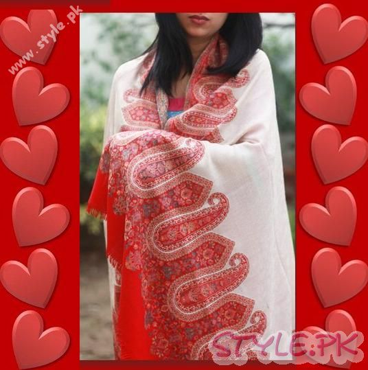 Pashmina Shawl By Paradoosh Valentines Day Collection 2011 