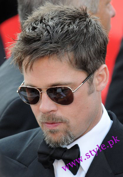 brad pitt hairstyles 2011. Hairstyle of Brad Pitt