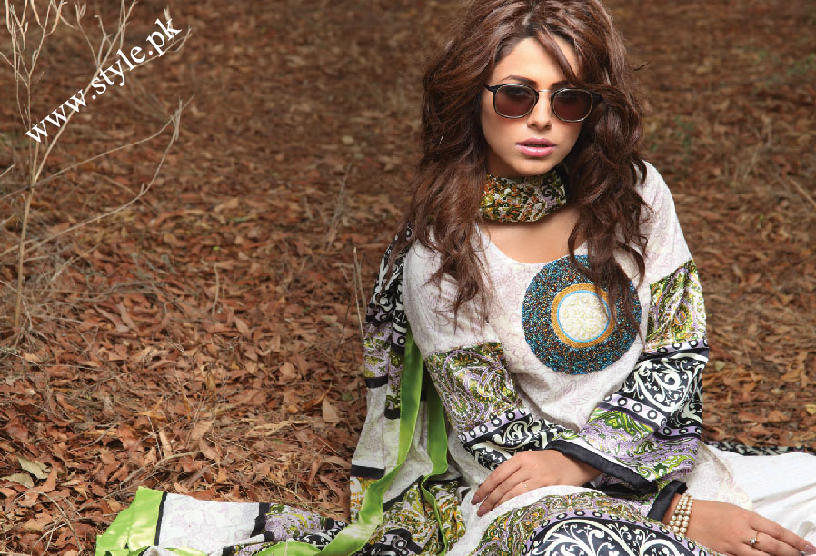 Ayyan model for magic voil summer collection 2011 