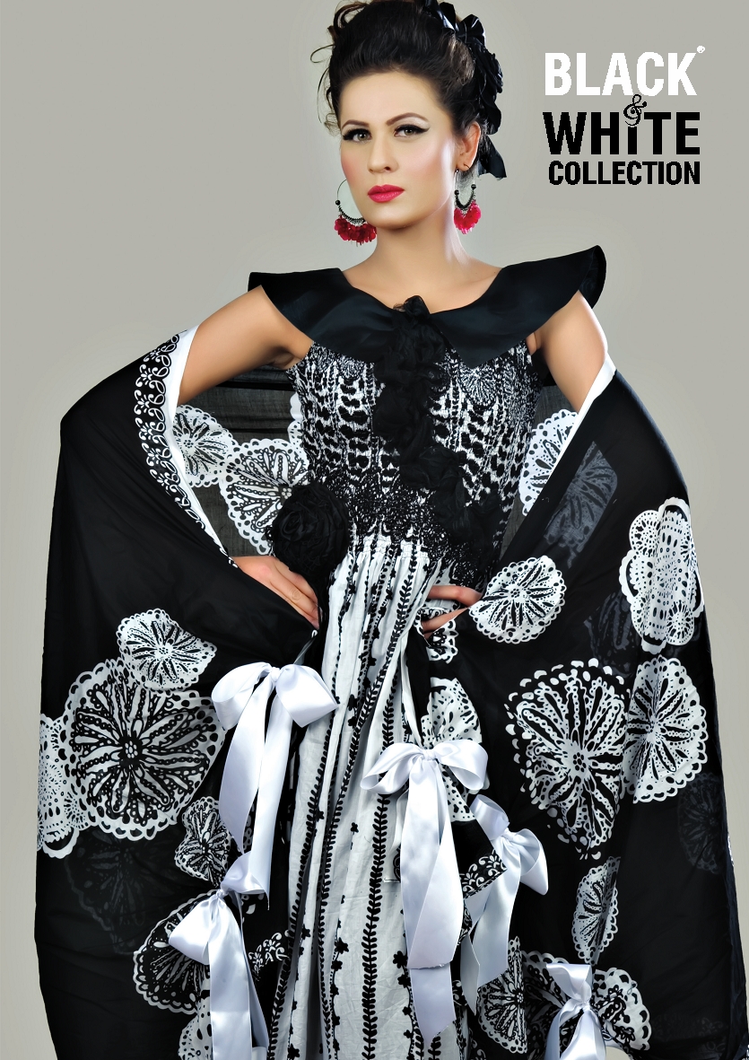Black and white by Five star textile 