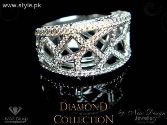 Latest Collection Of Diamond Rings For Women in Pakistan 