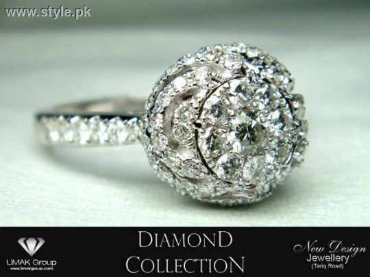 Latest Design Of Diamond Rings For Girls in Pakistan 