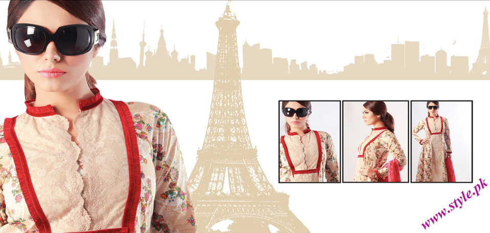 Latest Pakistani fashion for girls 2011 by Sonya battla 