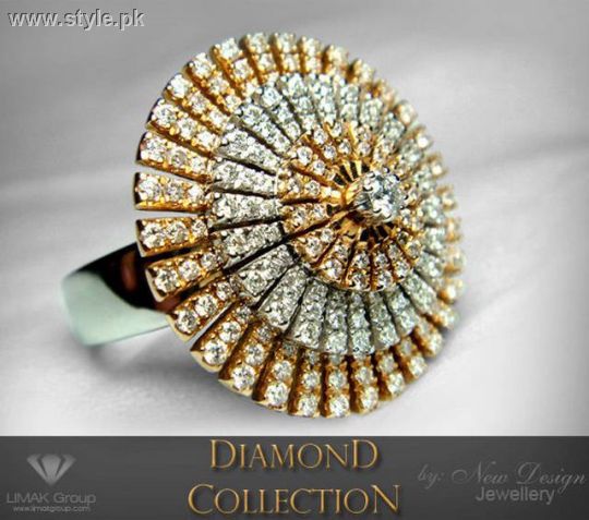 Unique and Stylish Diamond Ring For Girls Latest Jewellery Fashion 