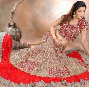 Red Bridal Dresses in Pakistan8 300x293 