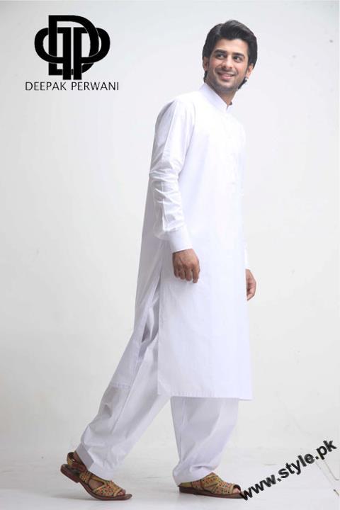 Deepak Perwanis Men Eid Collection 2011 3 style.pk  