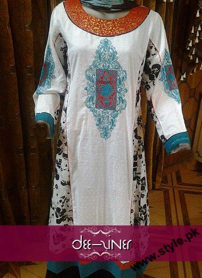 Deesiners Eid Dresses For Ladies 5 style.pk  