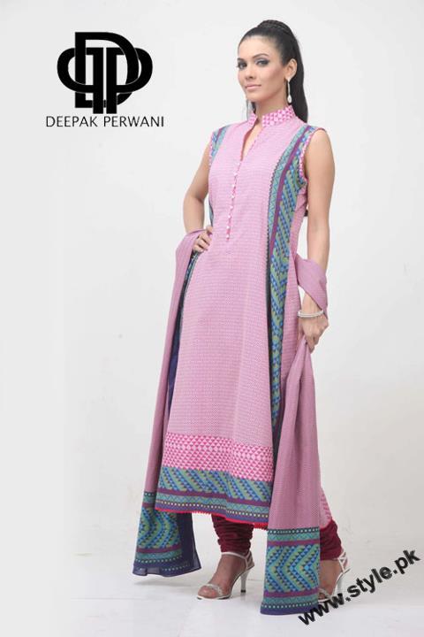 Mid Summer Lawn Eid Collection For Women 2011 By Deepek Perwani 2 style.pk  