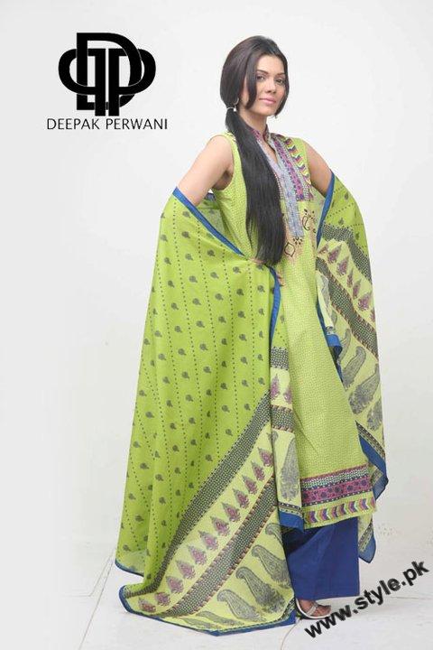 Mid Summer Lawn Eid Collection For Women 2011 By Deepek Perwani 3 style.pk  
