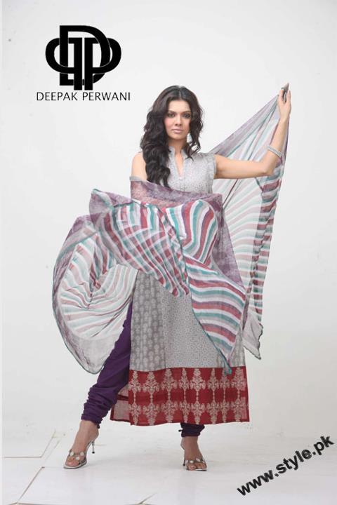 Mid Summer Lawn Eid Collection For Women 2011 By Deepek Perwani 5 style.pk  