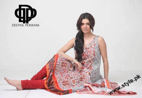 Mid Summer Lawn Eid Collection For Women 2011 By Deepek Perwani 8 style.pk  