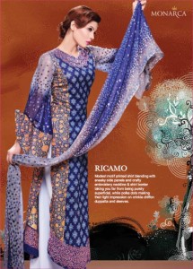 Rashid Textile Eid Collection 2011 Monarca Eid collections 2011 234 215x300 