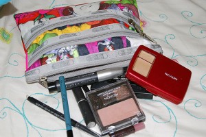 essentials in make up bag 300x200 