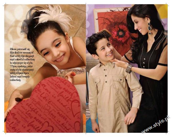 kids wear by chen one 732 Gul Ahmed Eid Collection 2011