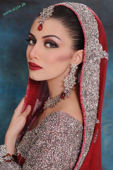 Bridal Makeover By Khawer Riaz 3 style.pk  