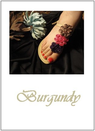 Designer Shoes Collection by Burgundy 003 style.pk  