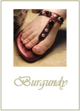 Designer Shoes Collection by Burgundy 006 style.pk  