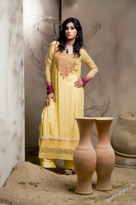 Tena Durrani Latest spring collection for women style.pk 003 