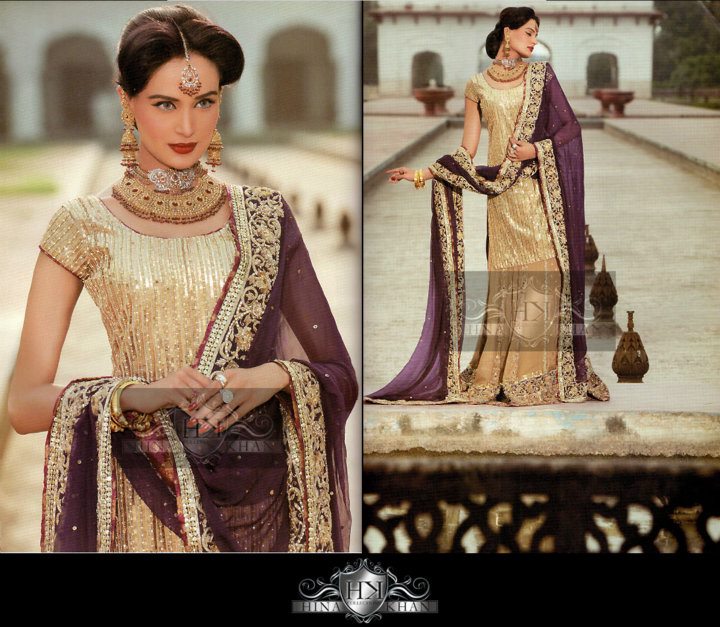 Latest Bridal Collection 2011 By Hina Khan 1 style.pk  