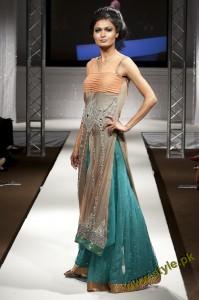 Latest Collection By Deep REd At PFW UK 2011 2 style.pk  