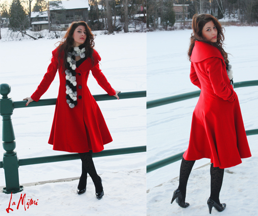 RED COAT FOR WINTER 2011 12 003 