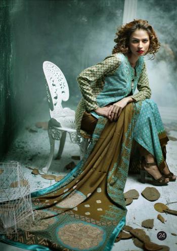 Lakhany Silk Mills LSM Gorgeous Wintery Collection 2011 2012 c 