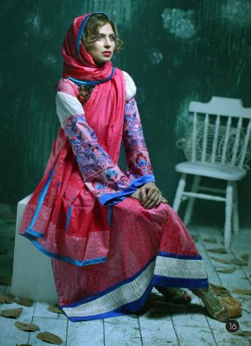 Lakhany Silk Mills LSM Gorgeous Wintery Collection 2011 2012 e 