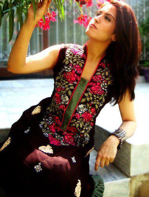 Embroidered Dresses By Mesmeric Latest Winter Casual Wears By Mesmeric 2011