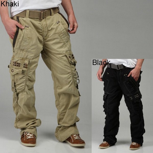 men in cargo pants - Pi Pants