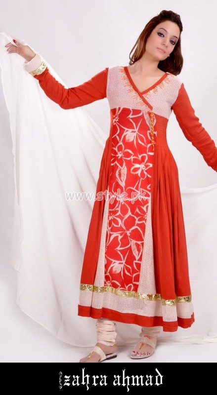 Zahra Ahmed Mid Summer 2012 Fashionable Outfits 006 for women local brands 