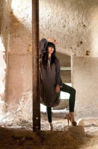 Teena By Hina Butt Silk Kurta Collection 2012 For Women 001 199x300 for women local brands brands 