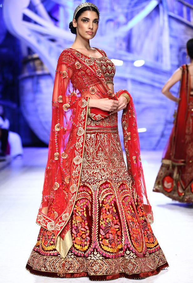 Indian Bridal Dresses 2015 001