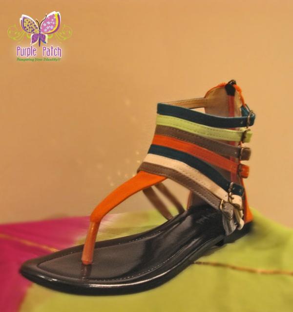 Latest Flat Ladies Sandals By Purple Patch P 778 PKR 1250 – Style.Pk