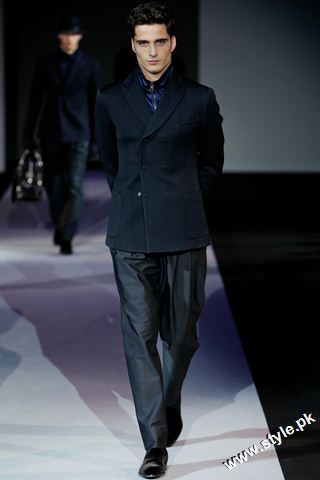 Giorgio Armani Menswear Fall/Winter Collection 2011-2012