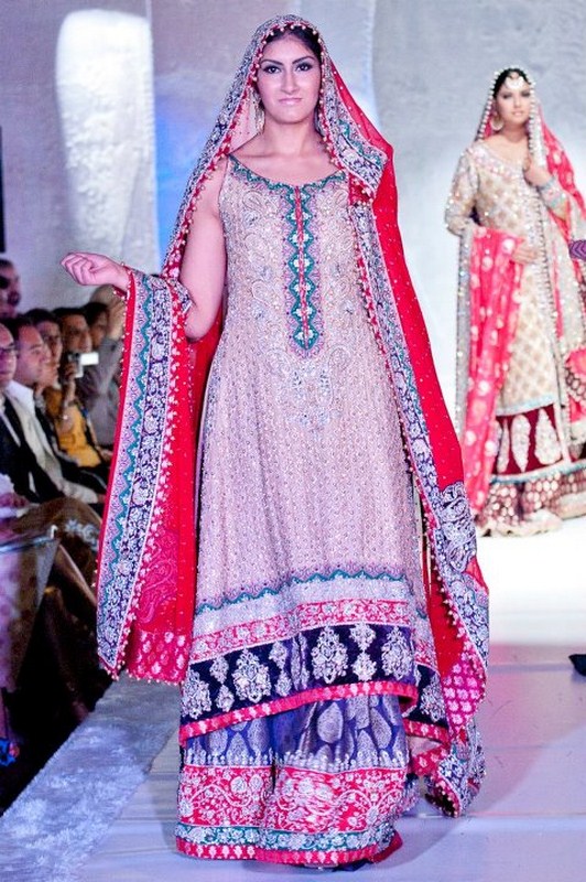 Latest And Exclusive Bridal Collection 2012 By Zainab Sajid in FPW 002 ...