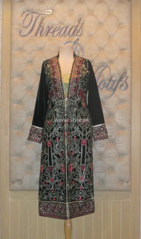 Threads and Motifs New Embroidered Dresses 2013 for Ladies 002 – Style.Pk