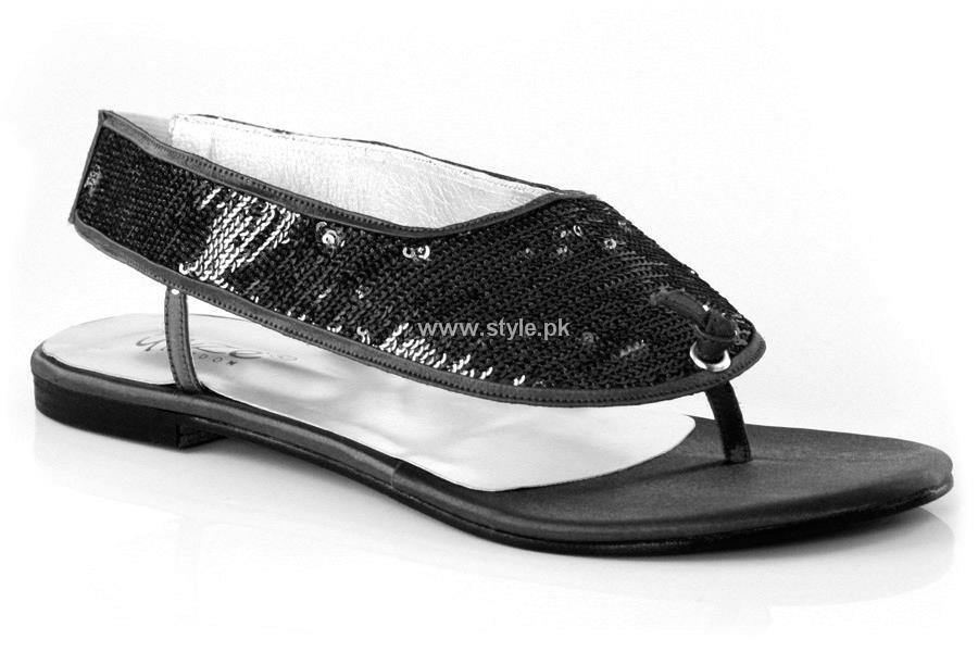Unze Flat Sandals Collection 2013 for Ladies