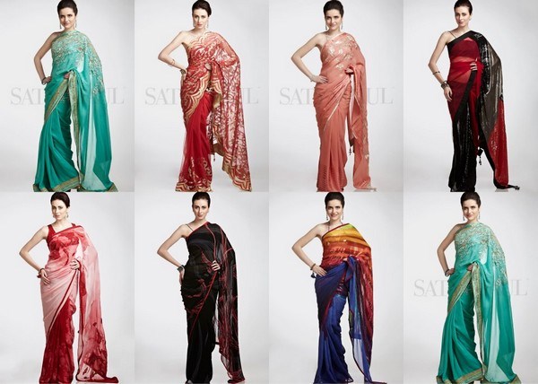 Satya Paul Summer Sarees Collection 2013 For Women