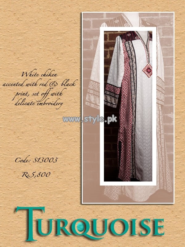 Turquoise Casual Wear Collection For Summer 2013 003 – Style.Pk