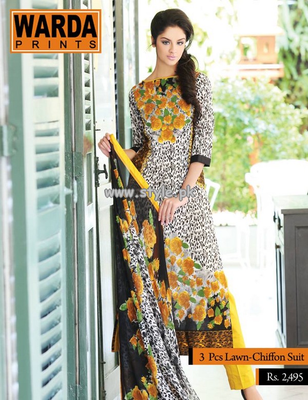 Warda Designer Collection Eid Dresses ...