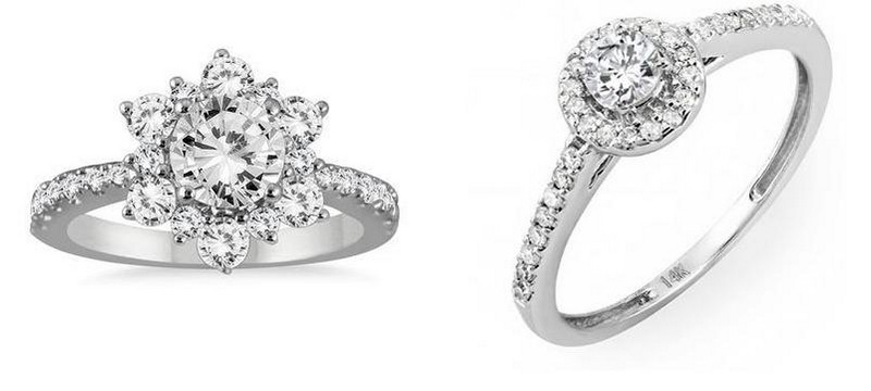  Beautiful  White  Gold  Engagement  Rings 