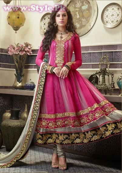 Latest Fashion of Frock Designs 2014 in Pakistan001 – Style.Pk
