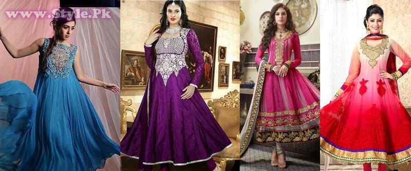 Latest Pakistani Wedding Frocks Designs 2023 Party Dresses Collection -  StyleGlow.com