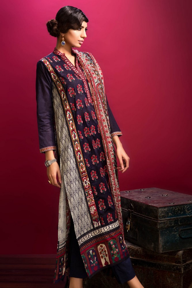 Khaadi Lawn 2014 New Arrivals for Women014 – Style.Pk