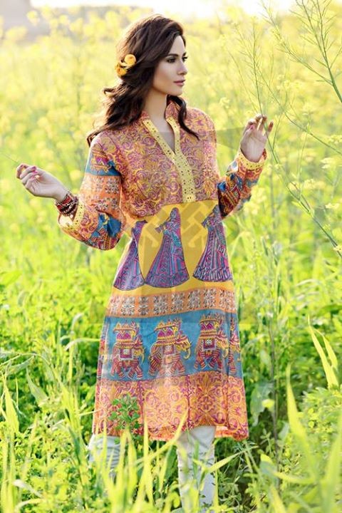 Zahra Saeed Summer Dresses 2014 for Women005