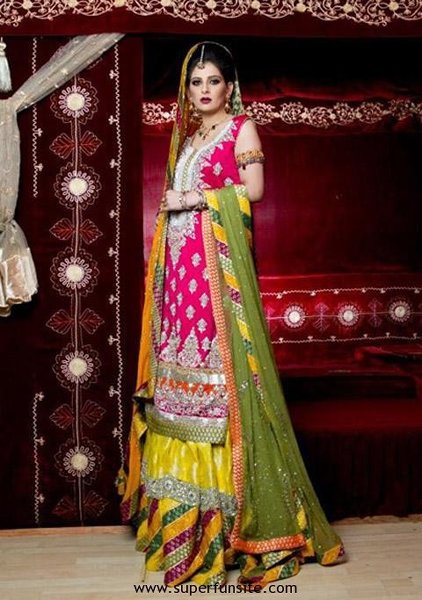 Multi Color Pakistani Bridal Dresses ...