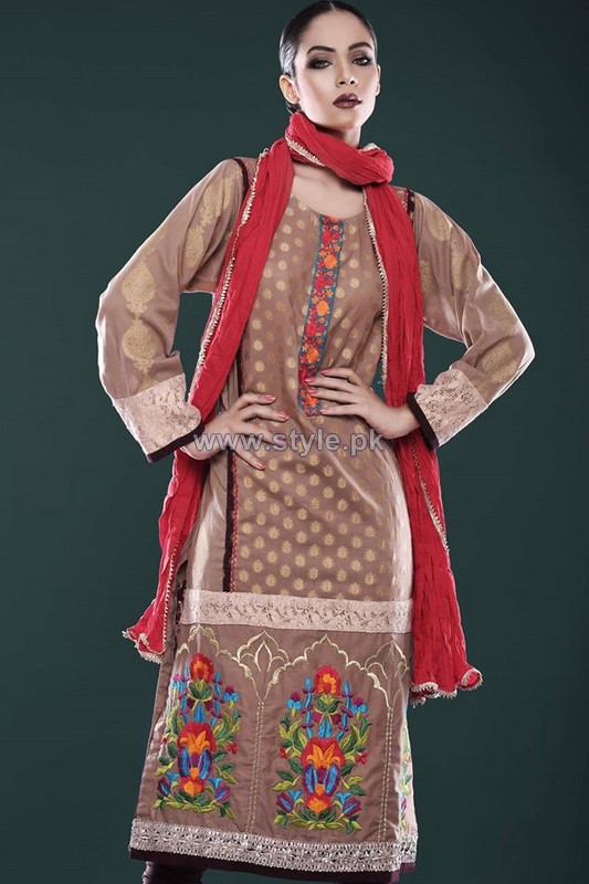Cotton Ginny Eid Ul Azha Dresses 2014 For Women 7 