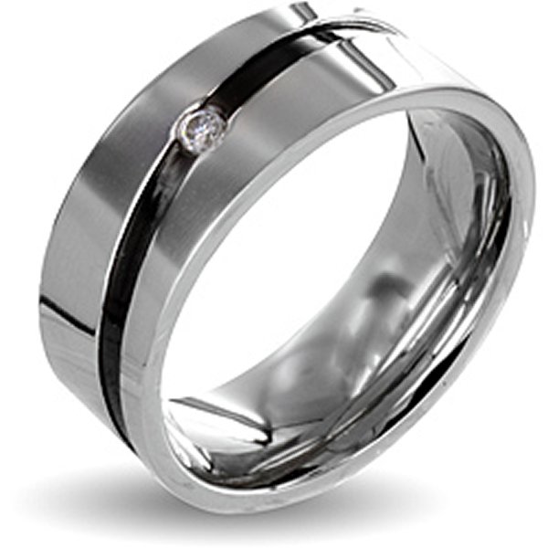 Mens Diamond Rings Traditional | Wedding