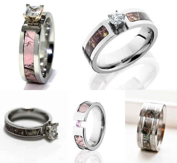 New Designs Of Camo Wedding Rings