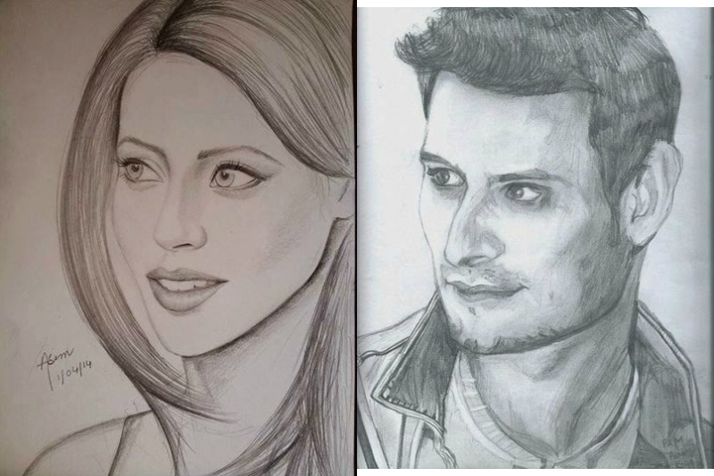 Realistic Pencil Drawings for Sale of People Animals and Celebrities